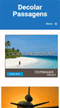 Mobile Screenshot of decolarpassagens.com